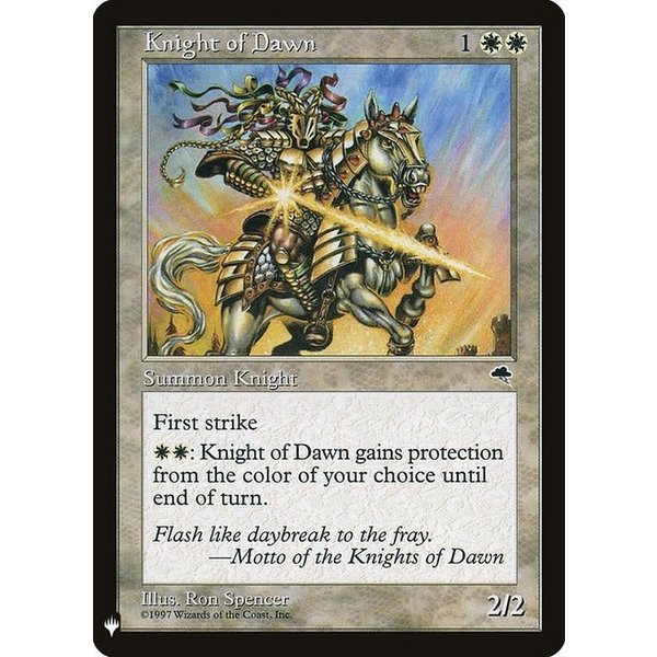 Magic: The Gathering Knight of Dawn (146) Near Mint