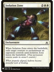 Magic: The Gathering Isolation Zone (143) Near Mint