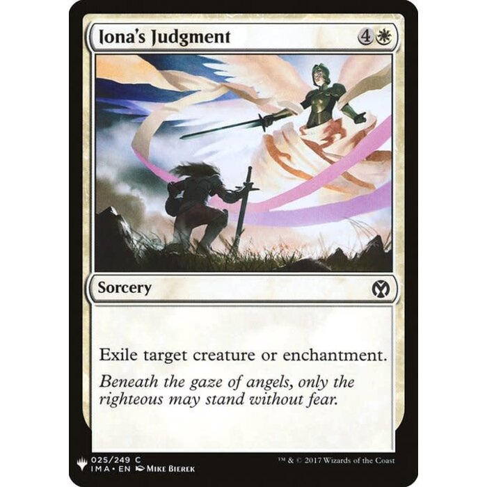 Magic: The Gathering Iona's Judgment (142) Near Mint