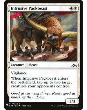 Magic: The Gathering Intrusive Packbeast (141) Near Mint