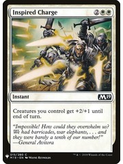 Magic: The Gathering Inspired Charge (140) Near Mint
