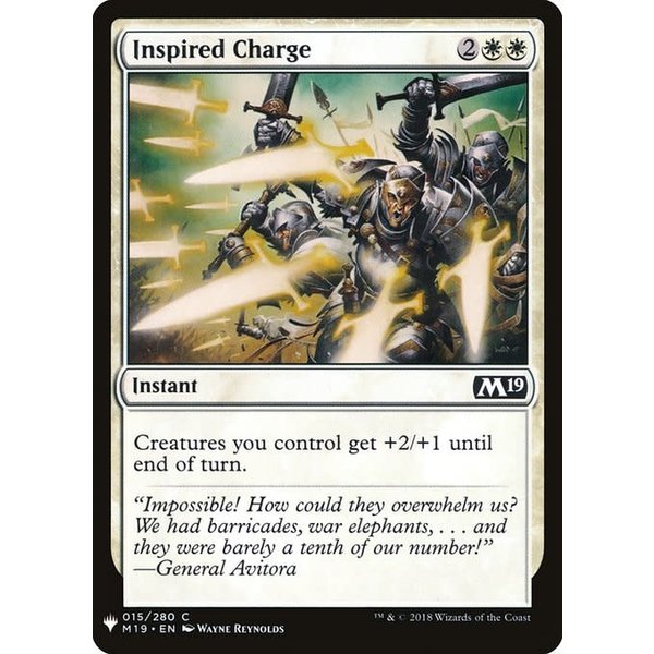 Magic: The Gathering Inspired Charge (140) Near Mint