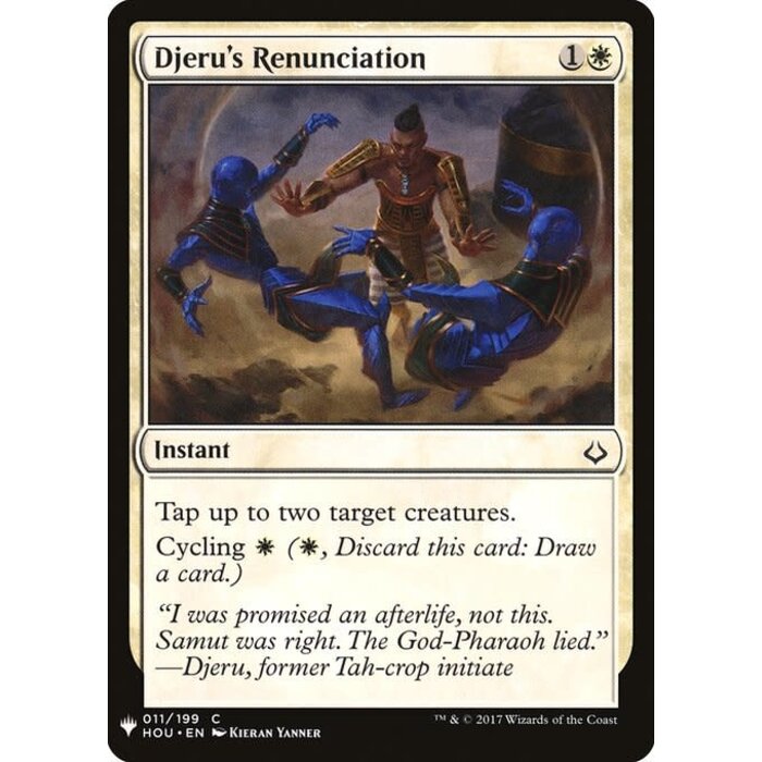 Magic: The Gathering Djeru's Renunciation (081) Near Mint