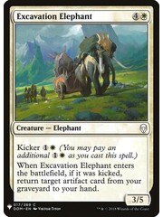 Magic: The Gathering Excavation Elephant (098) Near Mint