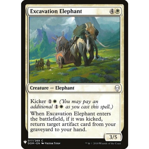 Magic: The Gathering Excavation Elephant (098) Near Mint