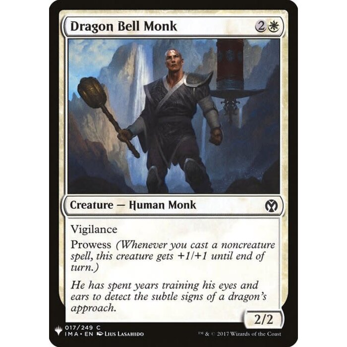 Magic: The Gathering Dragon Bell Monk (084) Near Mint