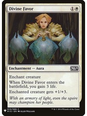 Magic: The Gathering Divine Favor (080) Near Mint