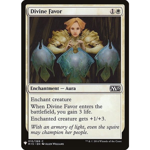 Magic: The Gathering Divine Favor (080) Near Mint
