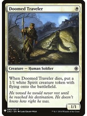 Magic: The Gathering Doomed Traveler (083) Near Mint