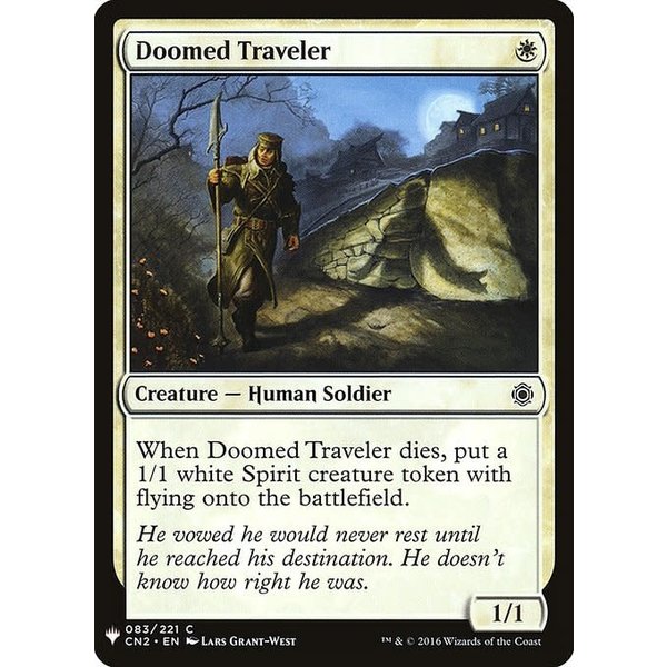 Magic: The Gathering Doomed Traveler (083) Near Mint