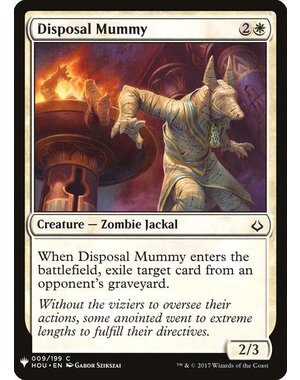 Magic: The Gathering Disposal Mummy (079) Near Mint