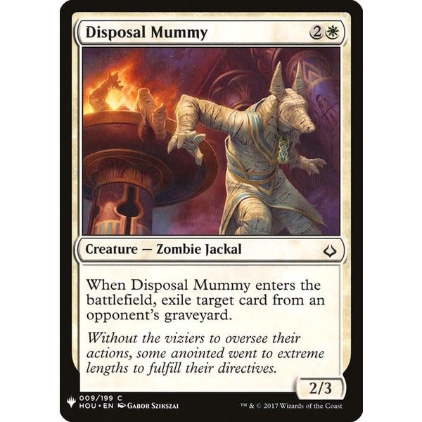 Magic: The Gathering Disposal Mummy (079) Near Mint
