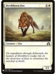 Magic: The Gathering Devilthorn Fox (075) Near Mint