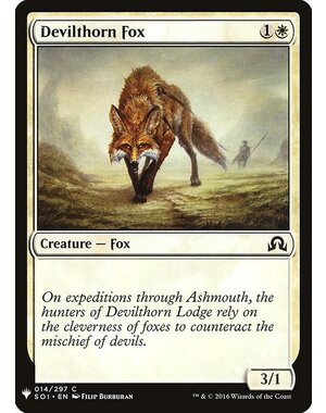Magic: The Gathering Devilthorn Fox (075) Near Mint
