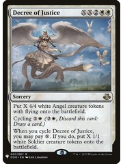 Magic: The Gathering Decree of Justice (072) Near Mint