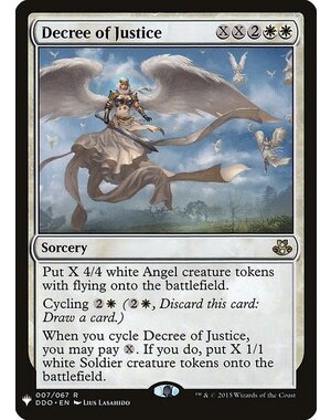 Magic: The Gathering Decree of Justice (072) Near Mint