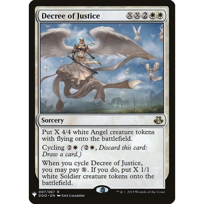 Magic: The Gathering Decree of Justice (072) Near Mint