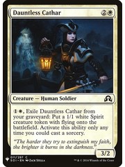 Magic: The Gathering Dauntless Cathar (069) Near Mint