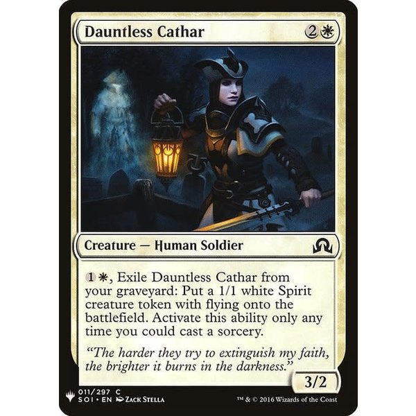 Magic: The Gathering Dauntless Cathar (069) Near Mint