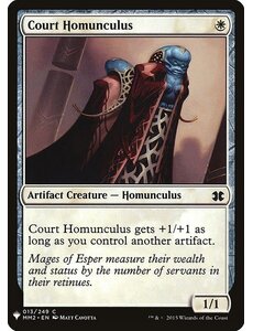 Magic: The Gathering Court Homunculus (063) Near Mint