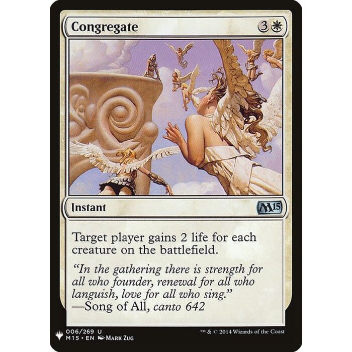 Magic: The Gathering Congregate (060) Near Mint