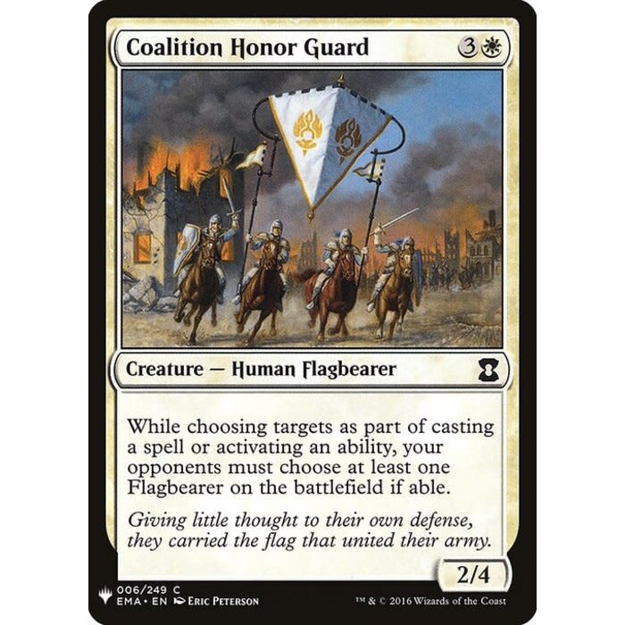 Magic: The Gathering Coalition Honor Guard (058) Near Mint