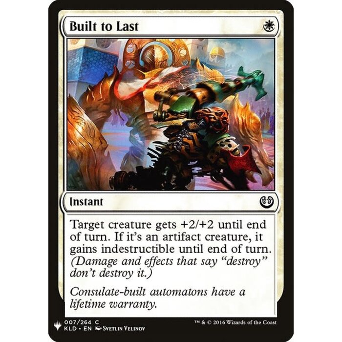 Magic: The Gathering Built to Last (041) Near Mint