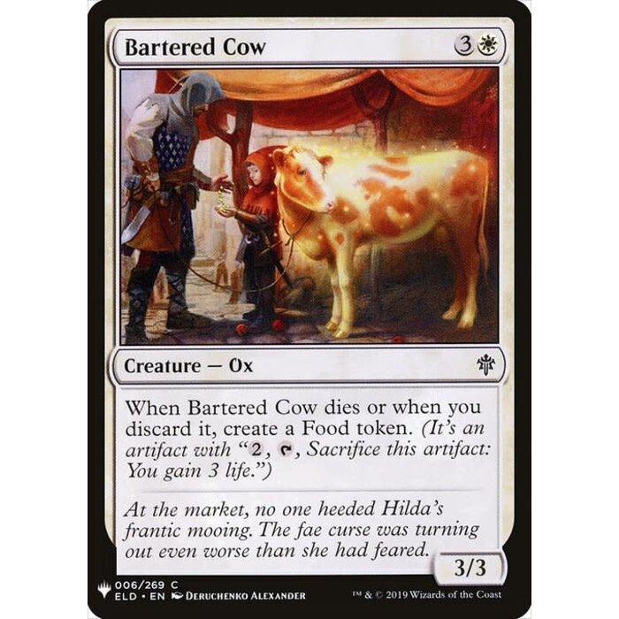 Magic: The Gathering Bartered Cow (033) Near Mint
