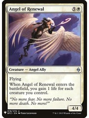 Magic: The Gathering Angel of Renewal (020) Near Mint