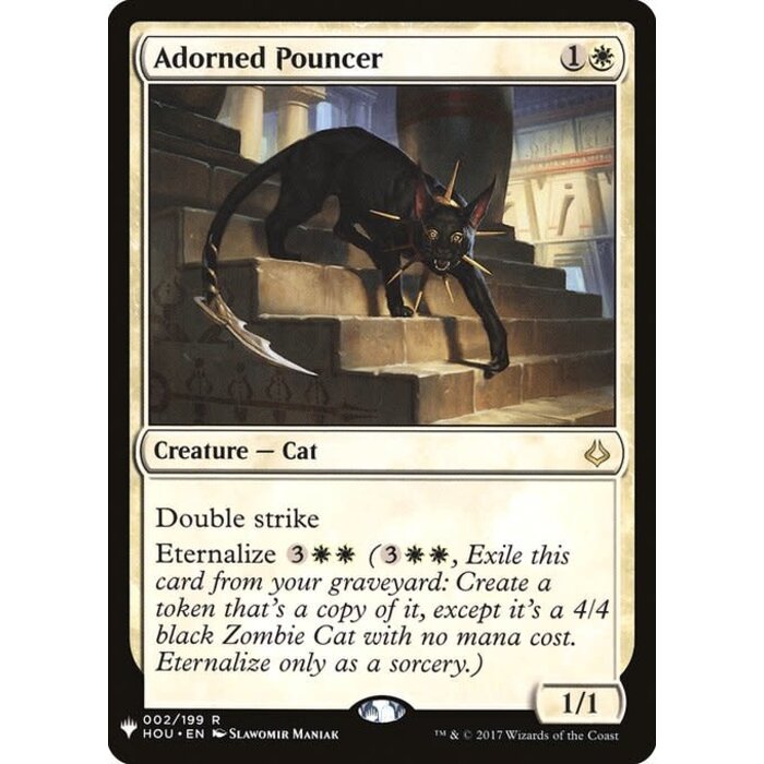 Magic: The Gathering Adorned Pouncer (011) Near Mint