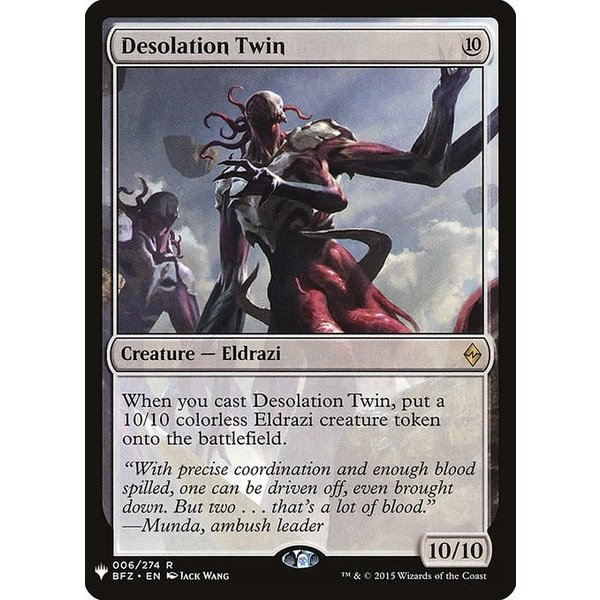 Magic: The Gathering Desolation Twin (004) Near Mint
