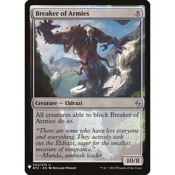 Magic: The Gathering Breaker of Armies (003) Near Mint