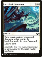 Magic: The Gathering Acrobatic Maneuver (009) Near Mint