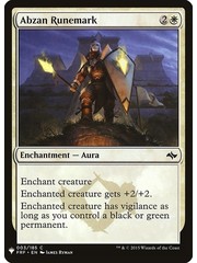 Magic: The Gathering Abzan Runemark (008) Near Mint