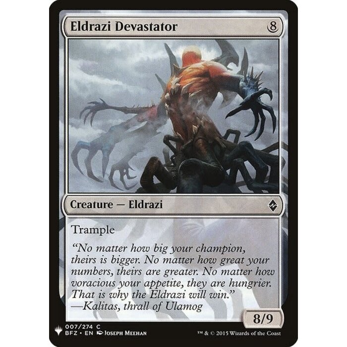 Magic: The Gathering Eldrazi Devastator (005) Near Mint