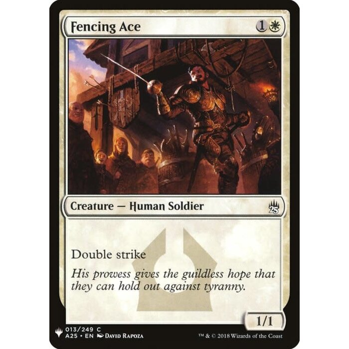 Magic: The Gathering Fencing Ace (110) Near Mint