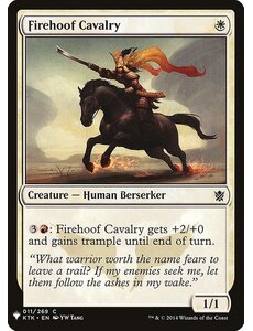 Magic: The Gathering Firehoof Cavalry (112) Near Mint