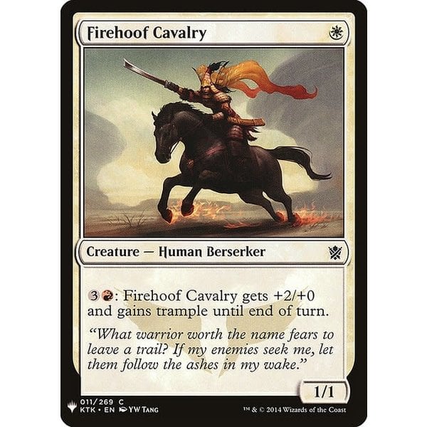 Magic: The Gathering Firehoof Cavalry (112) Near Mint