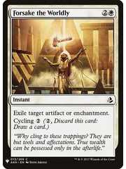 Magic: The Gathering Forsake the Worldly (113) Near Mint