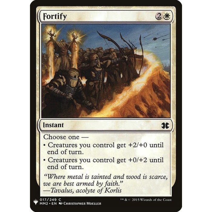 Magic: The Gathering Fortify (114) Near Mint