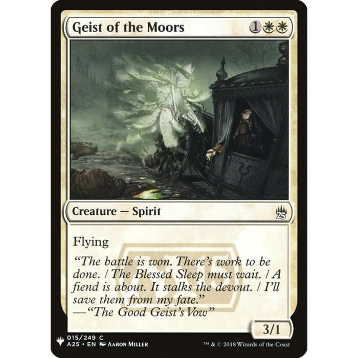 Magic: The Gathering Geist of the Moors (116) Near Mint
