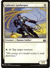 Magic: The Gathering Gideon's Lawkeeper (119) Near Mint