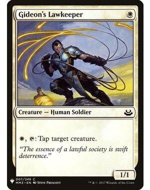 Magic: The Gathering Gideon's Lawkeeper (119) Near Mint