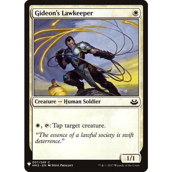 Magic: The Gathering Gideon's Lawkeeper (119) Near Mint