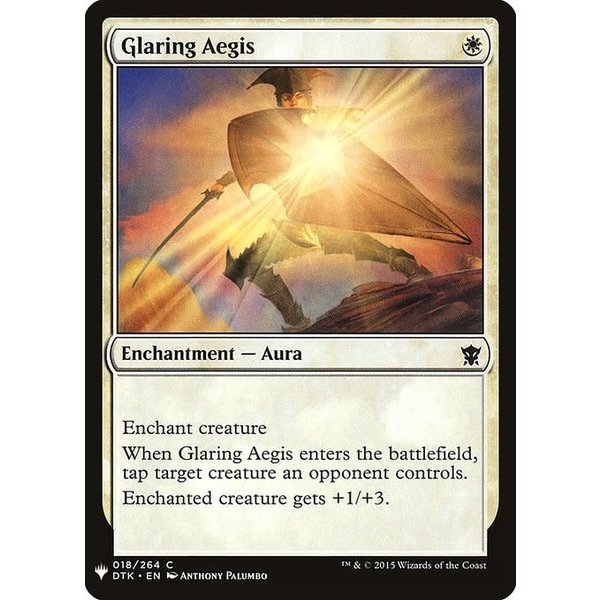 Magic: The Gathering Glaring Aegis (121) Near Mint