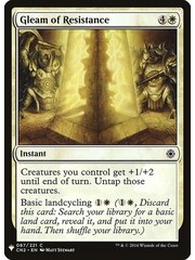 Magic: The Gathering Gleam of Resistance (122) Near Mint