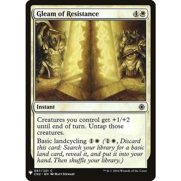 Magic: The Gathering Gleam of Resistance (122) Near Mint