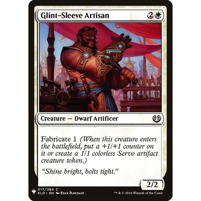 Magic: The Gathering Glint-Sleeve Artisan (123) Near Mint
