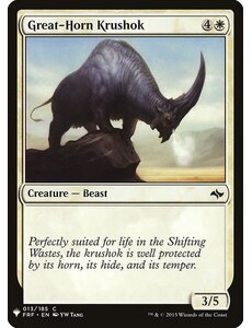 Magic: The Gathering Great-Horn Krushok (128) Near Mint