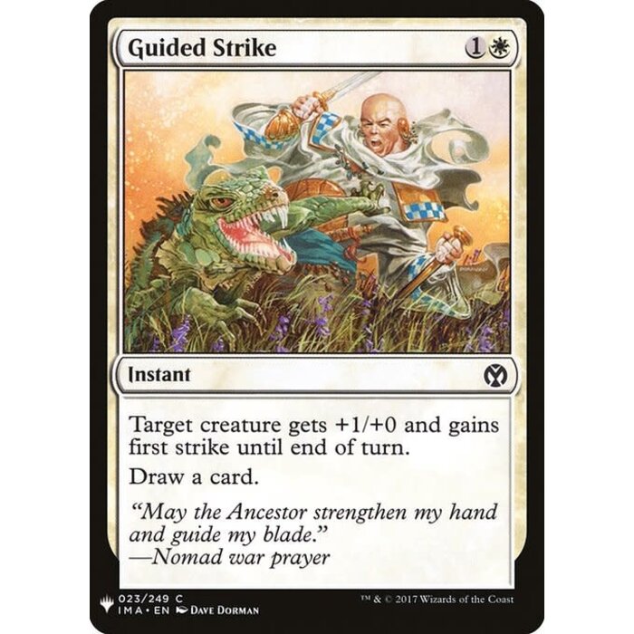 Magic: The Gathering Guided Strike (129) Near Mint